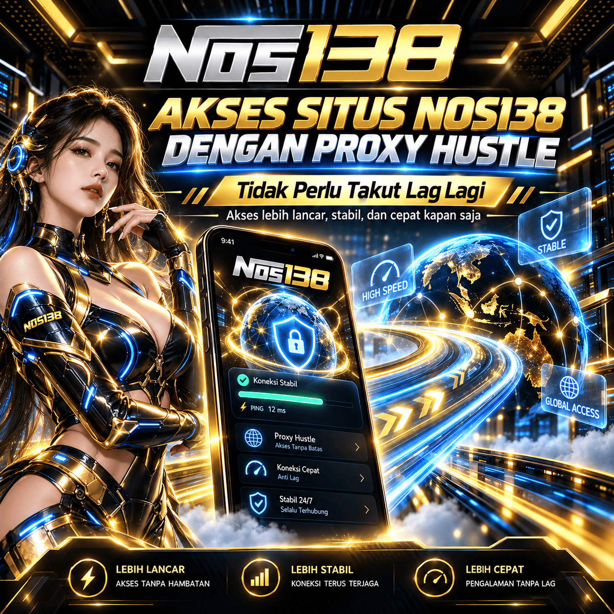 Akses Situs NOS138 Dengan Proxy Hustle Tidak Perlu Takut Lag Lagi